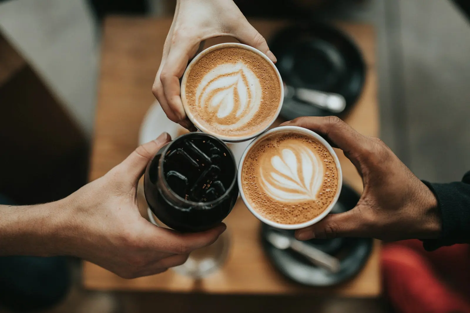 Carefully prepared specialty coffee